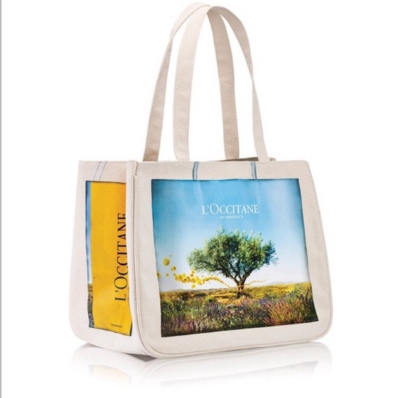 L'OCCITANE Handbags - L'OCCITANE versatile, limited edition canvas tote